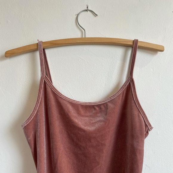 ASOS | Pink velvet bodysuit - Picture 4 of 8